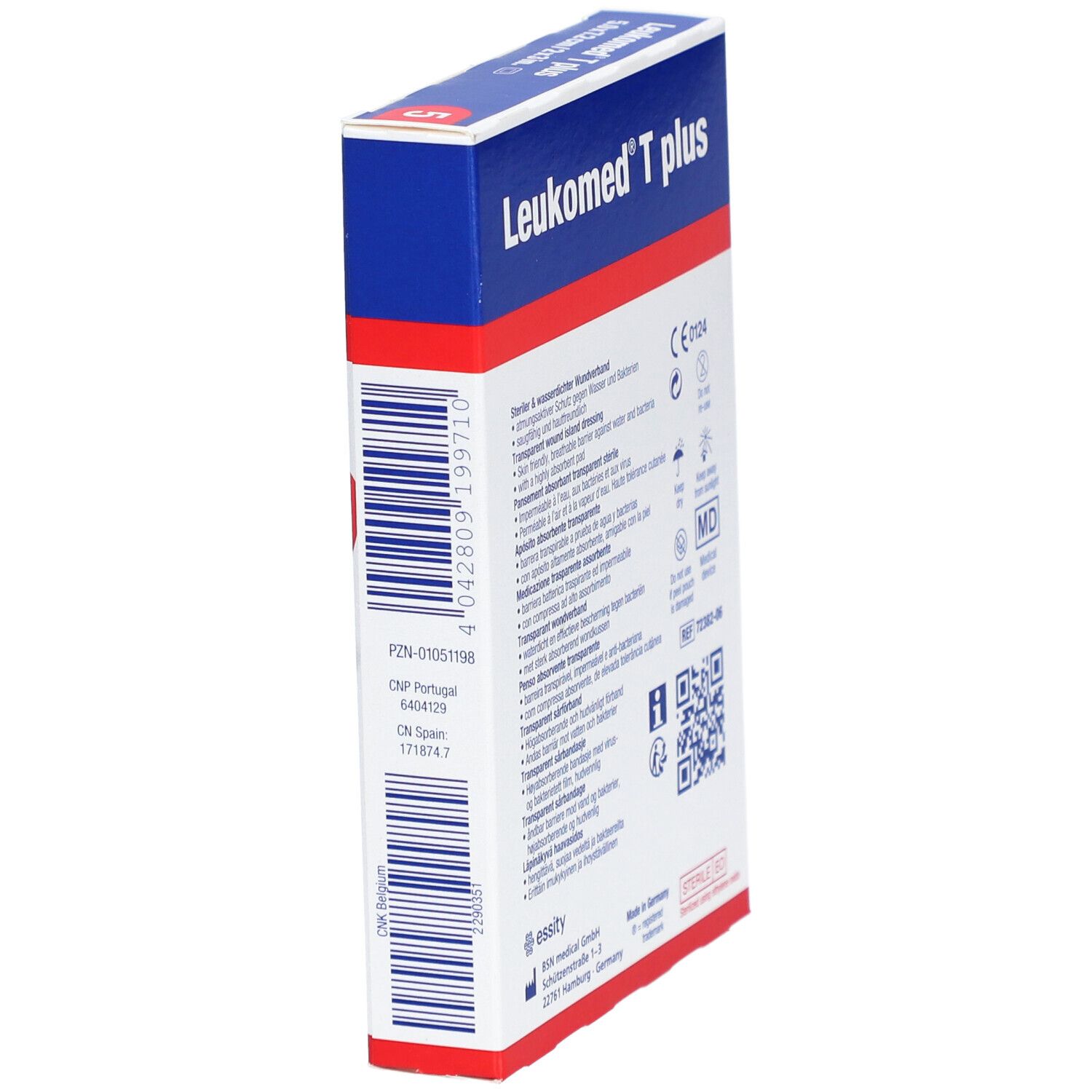 Leukomed® T Plus 5 cm x 7,2 cm steril