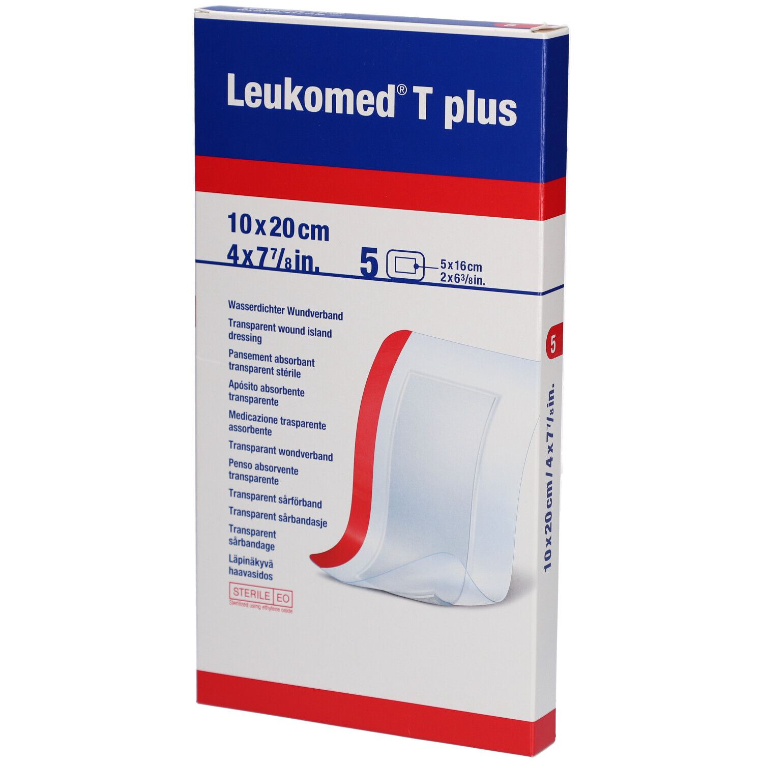 Leukomed T plus Pansement Stérile 10 x 20 cm