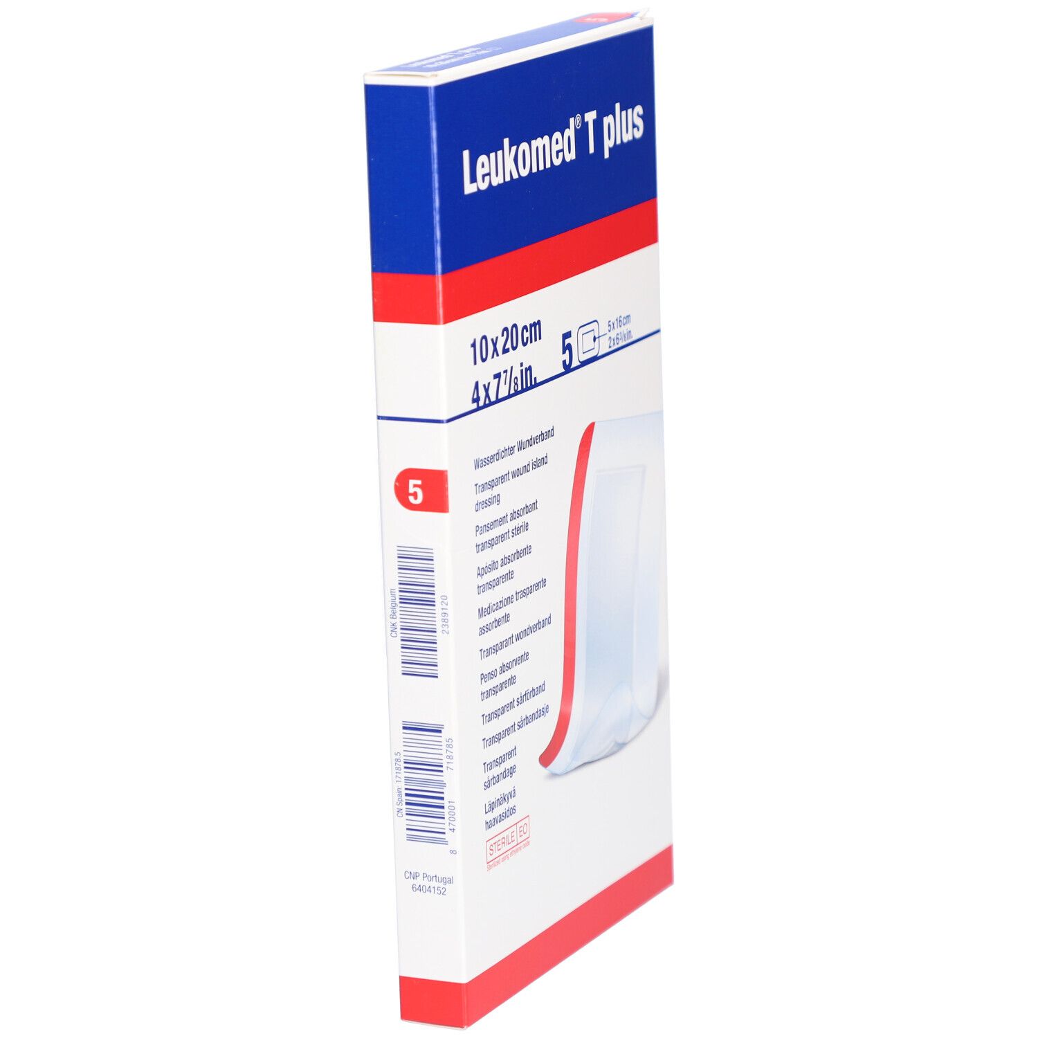 Leukomed T plus Pansement Stérile 10 x 20 cm