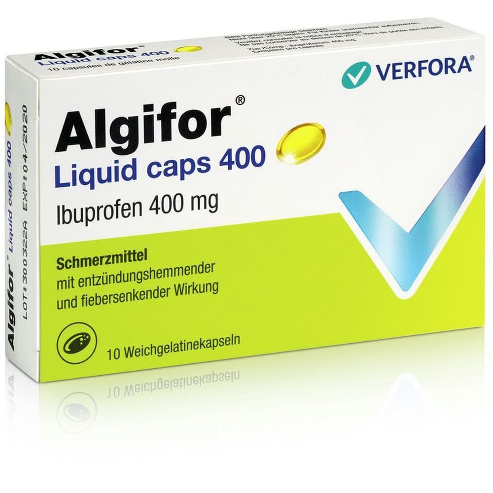 ALGIFOR Liquid Caps 400 mg 10 Stk