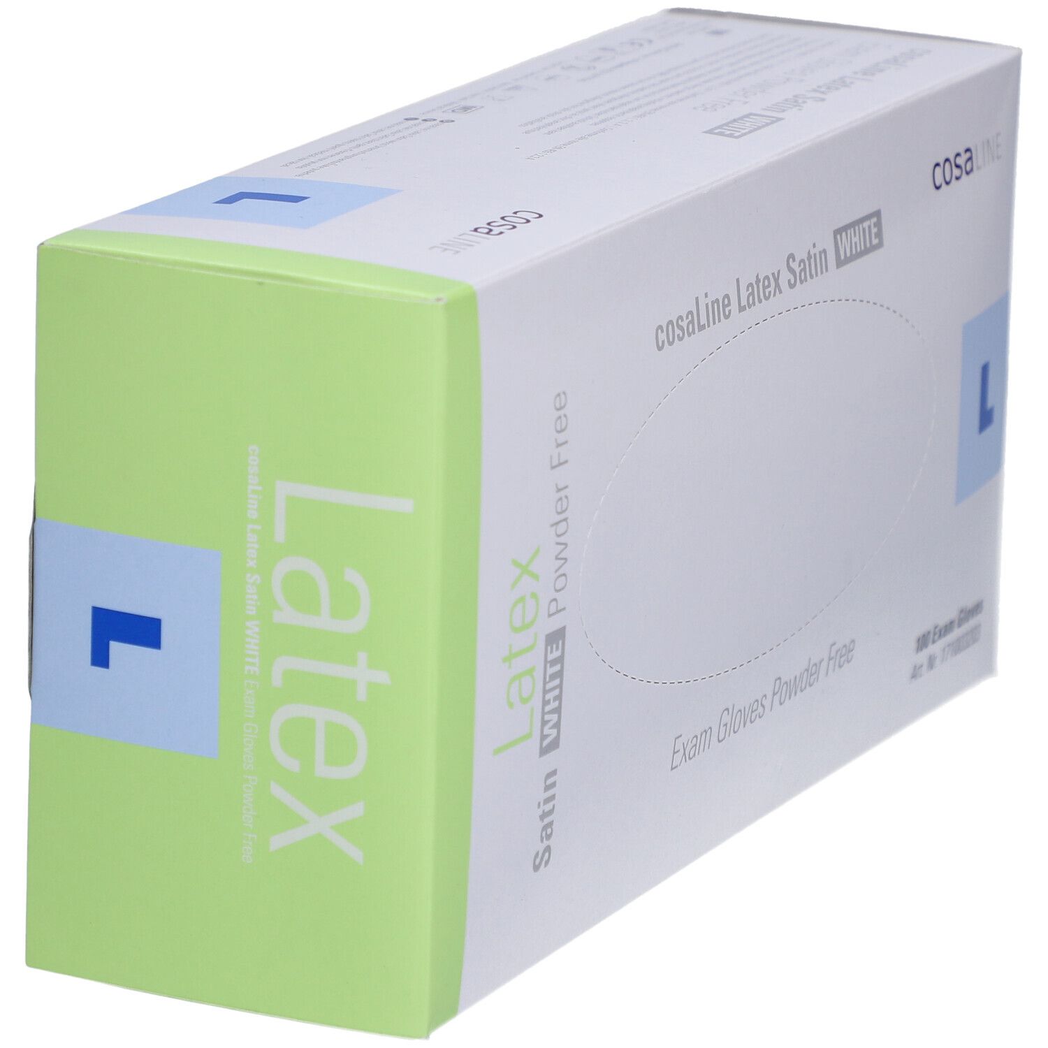 cosaLine® Gants d'examen L Latex non poudrés