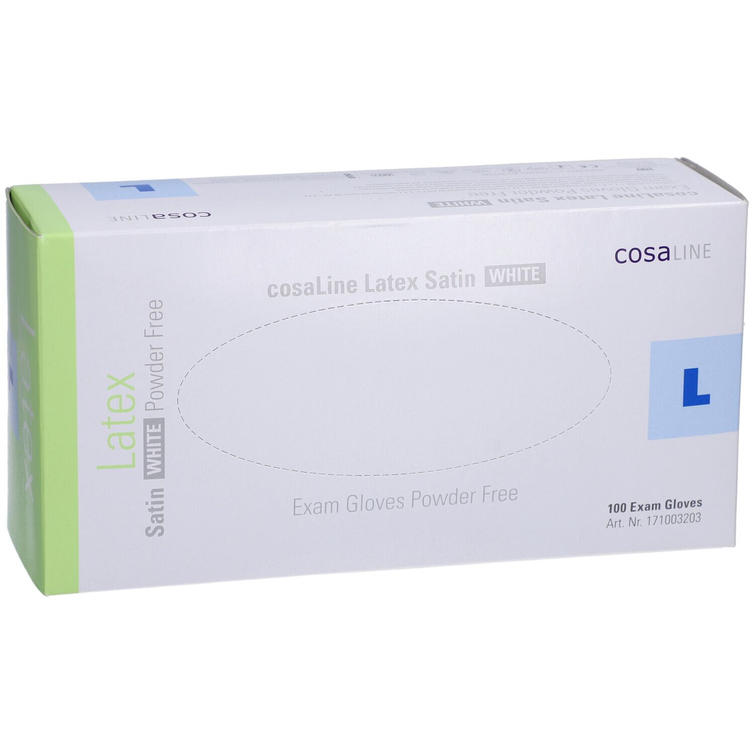 cosaLine® Gants d'examen L Latex non poudrés