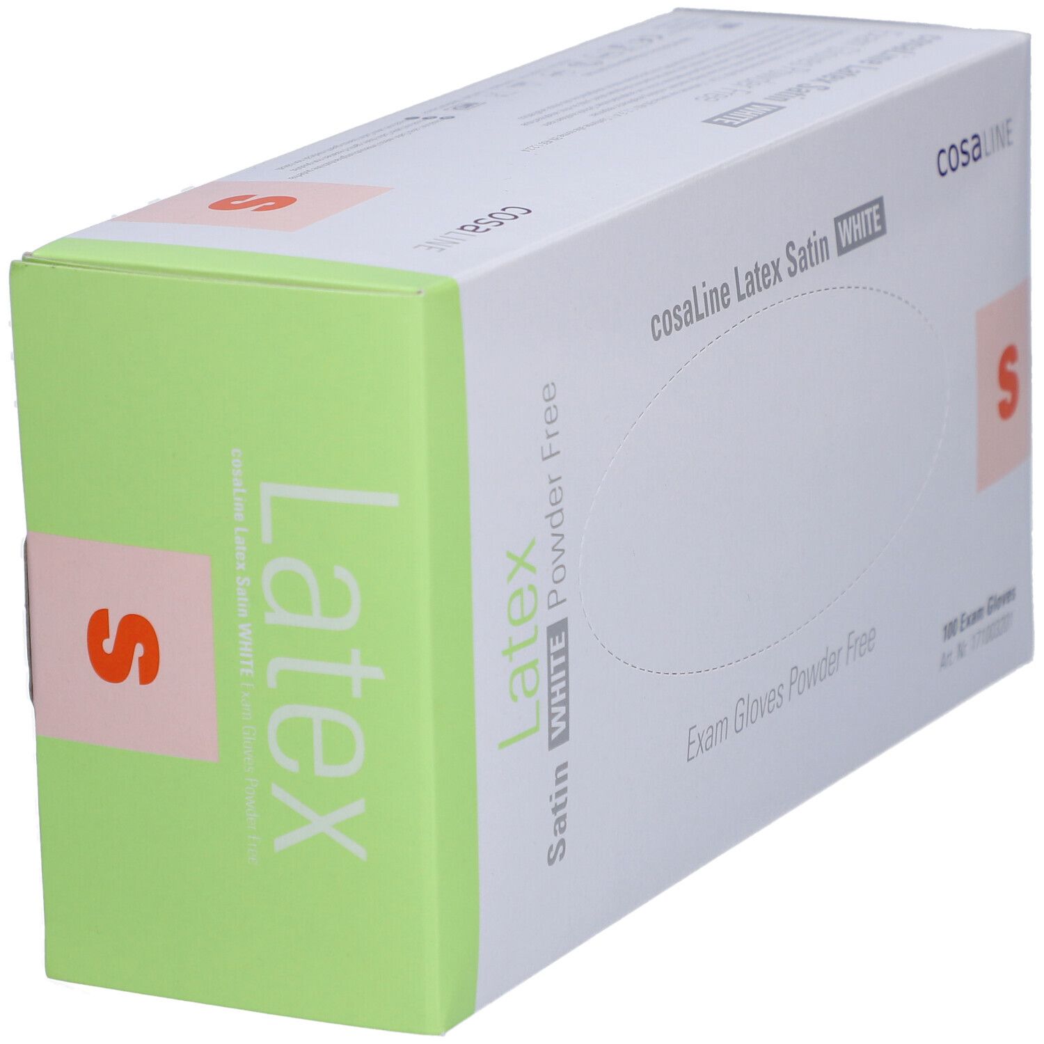 cosaLine® Untersuchungshandschuhe S Latex puderfrei