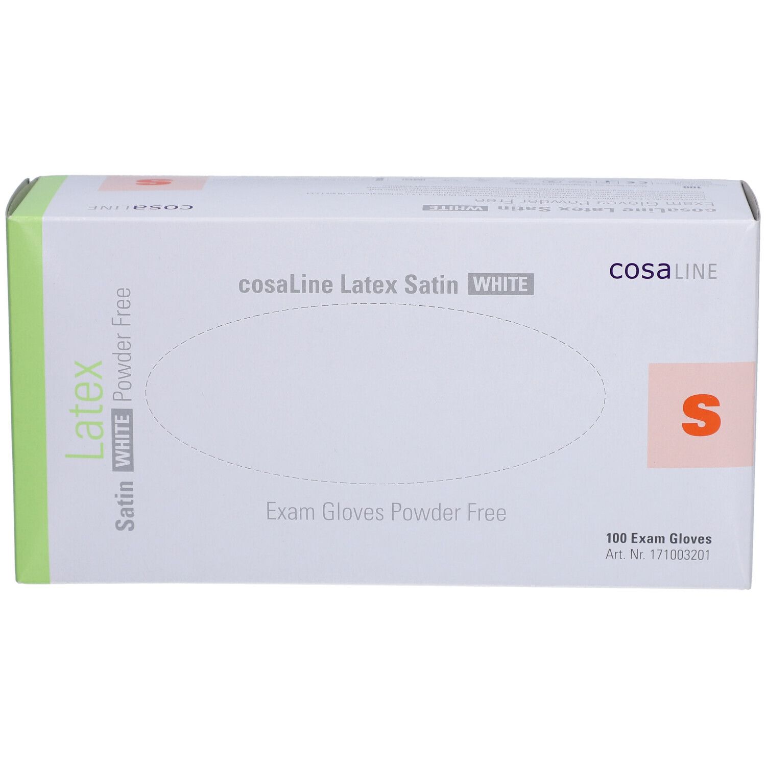 cosaLine® Untersuchungshandschuhe S Latex puderfrei