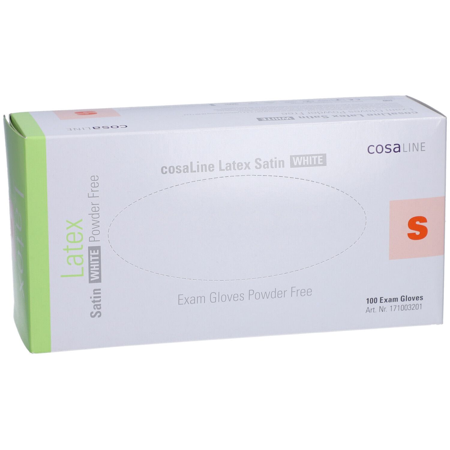 cosaLine® Untersuchungshandschuhe S Latex puderfrei