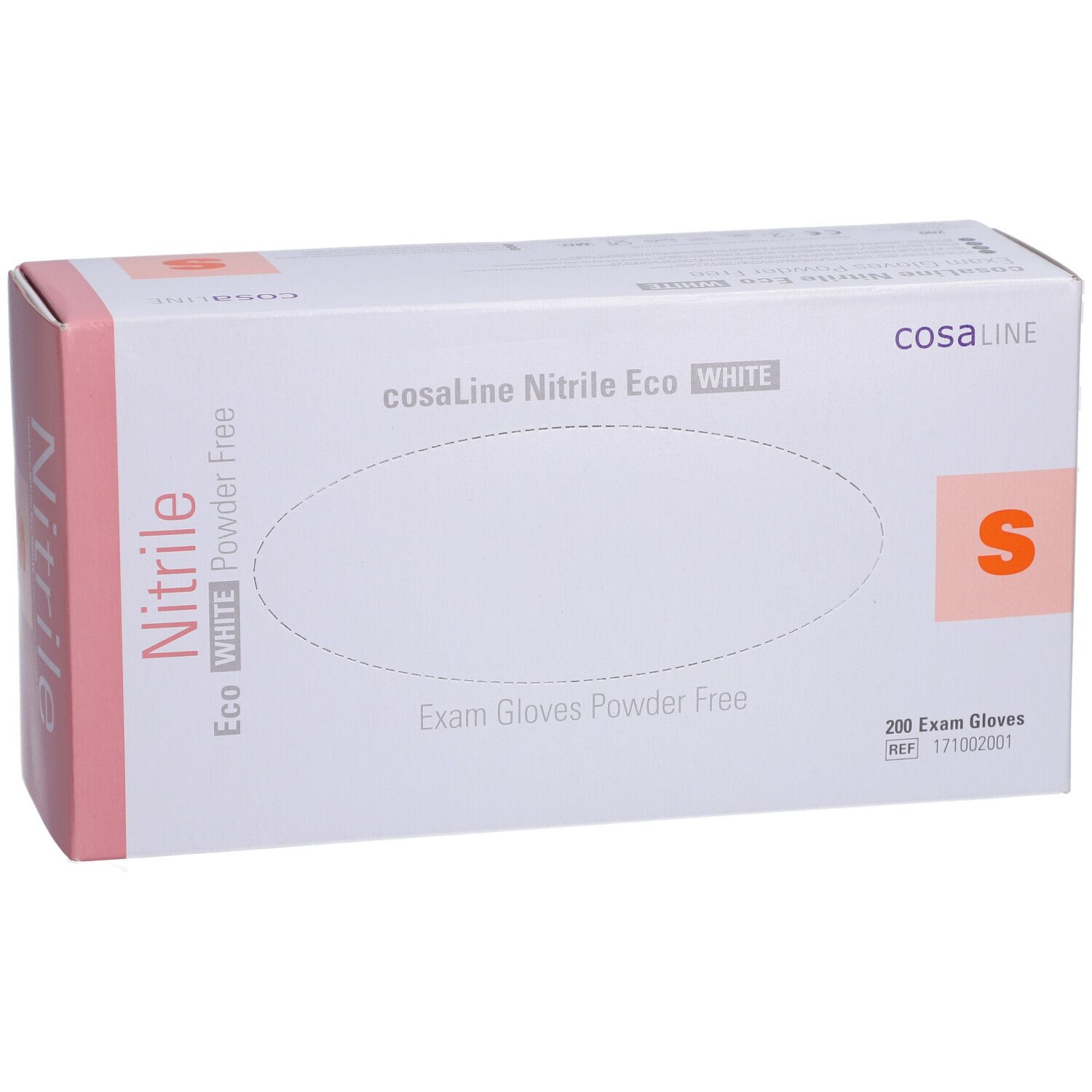 cosaLine® Untersuchungshandschuhe S Nitril Eco puderfrei