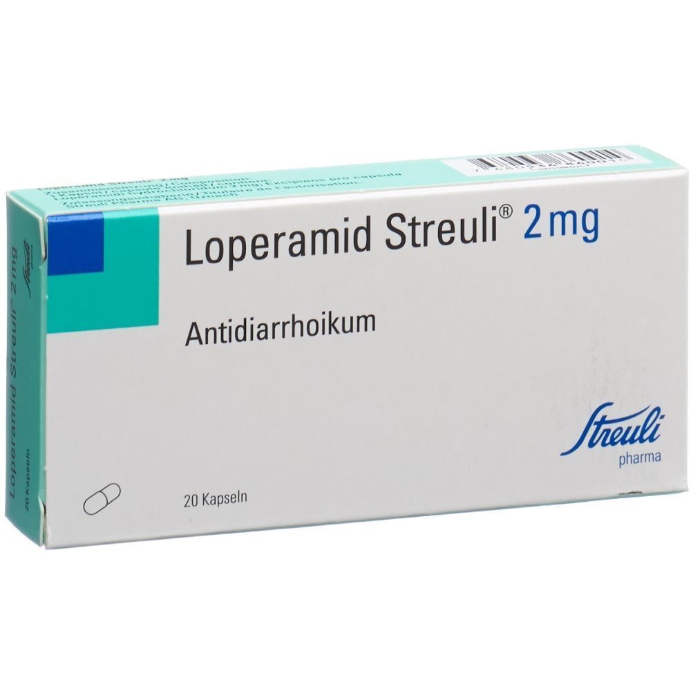 LOPERAMID Streuli Kaps 2 mg 20 Stk