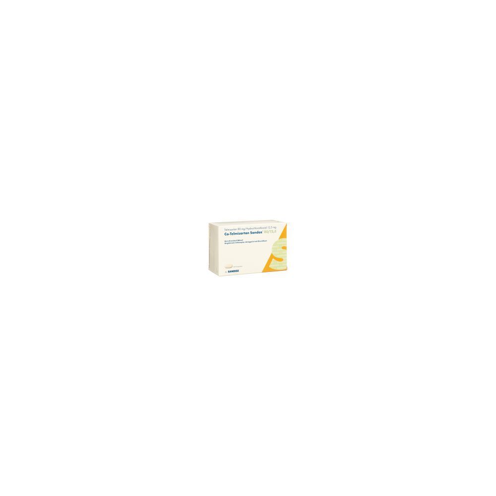 CO-TELMISARTAN Sandoz Filmtabl 80/12.5 98 Stk