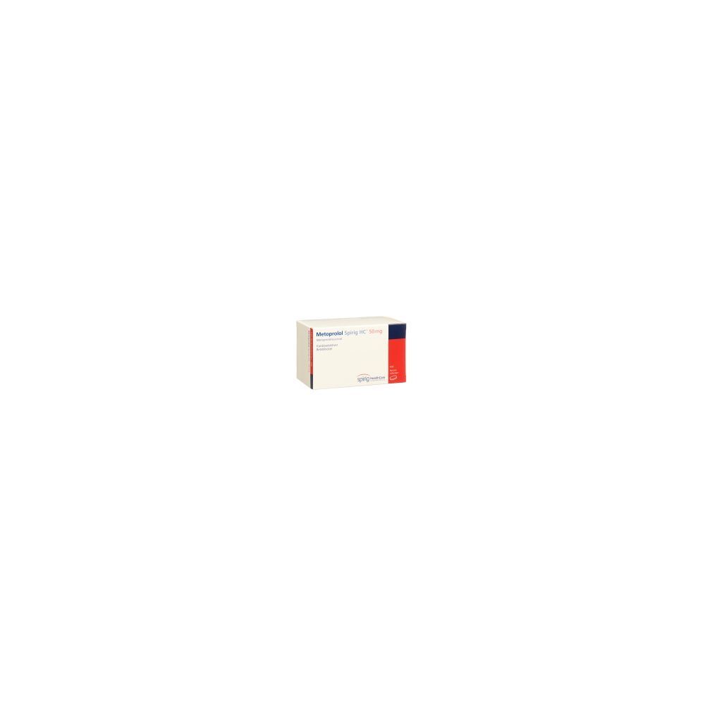 METOPROLOL Spirig HC Ret Filmtabl 50 mg 100 Stk