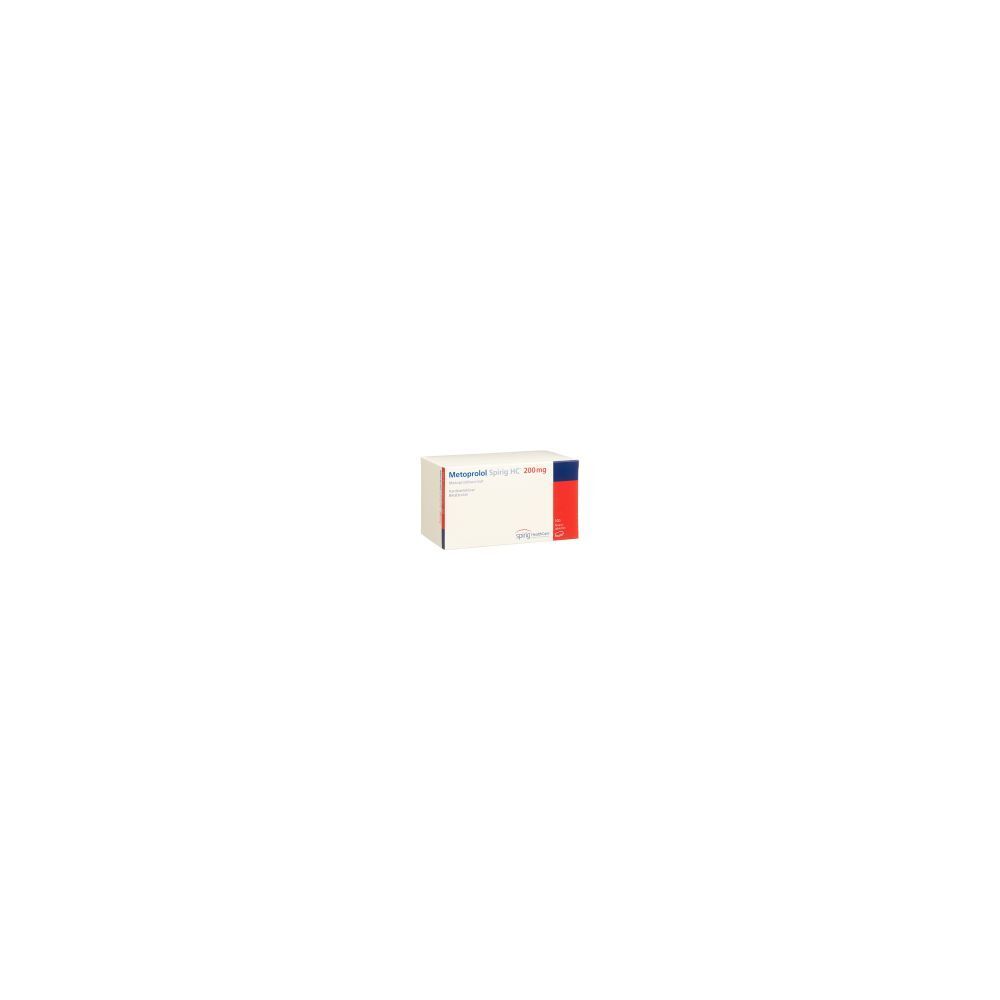 METOPROLOL Spirig HC Ret Filmtabl 200 mg 100 Stk