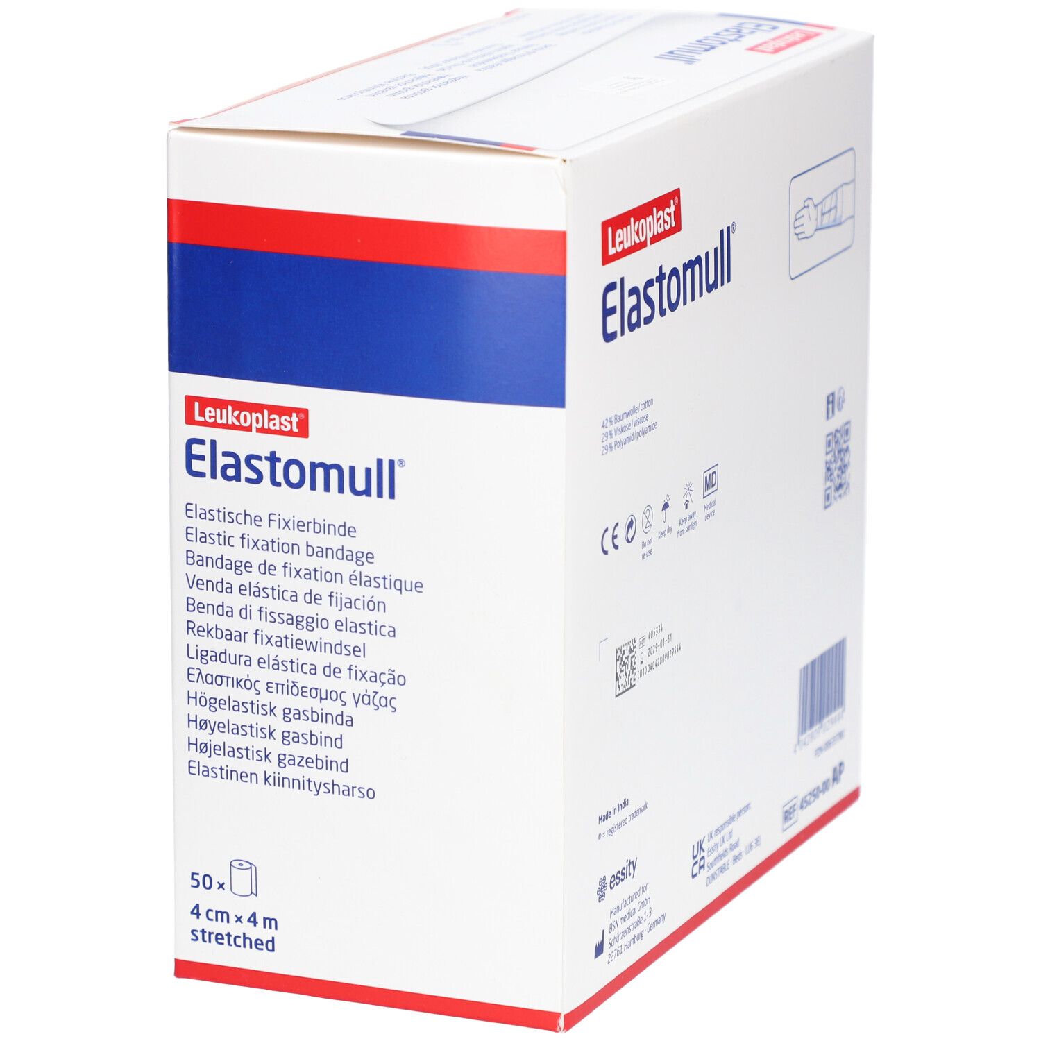 Elastomull® elastische Fixierbinde 4 m x 4 cm