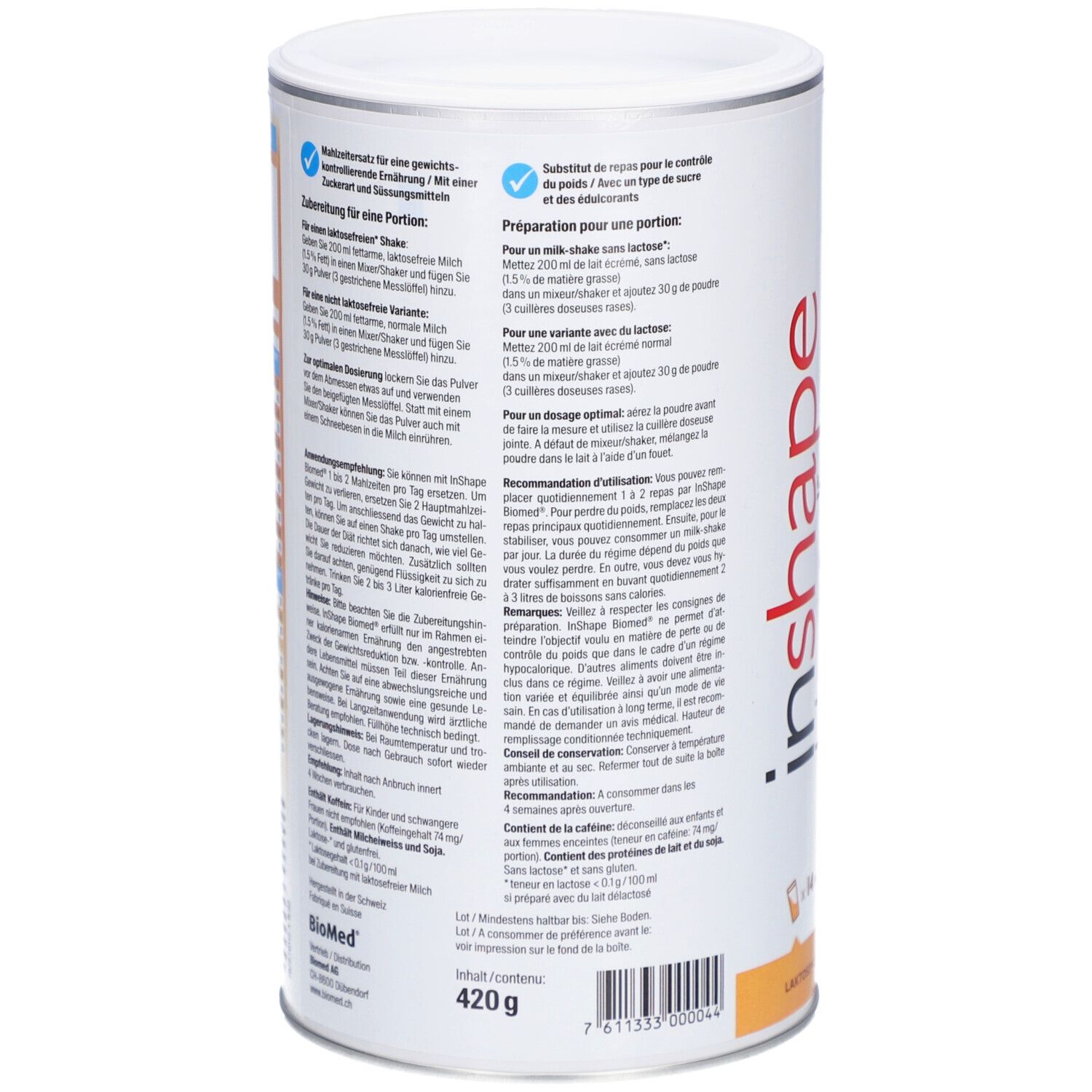 Biomed® inshape Café