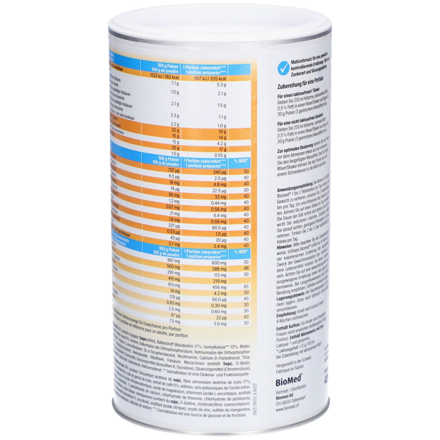 Biomed® inshape Café
