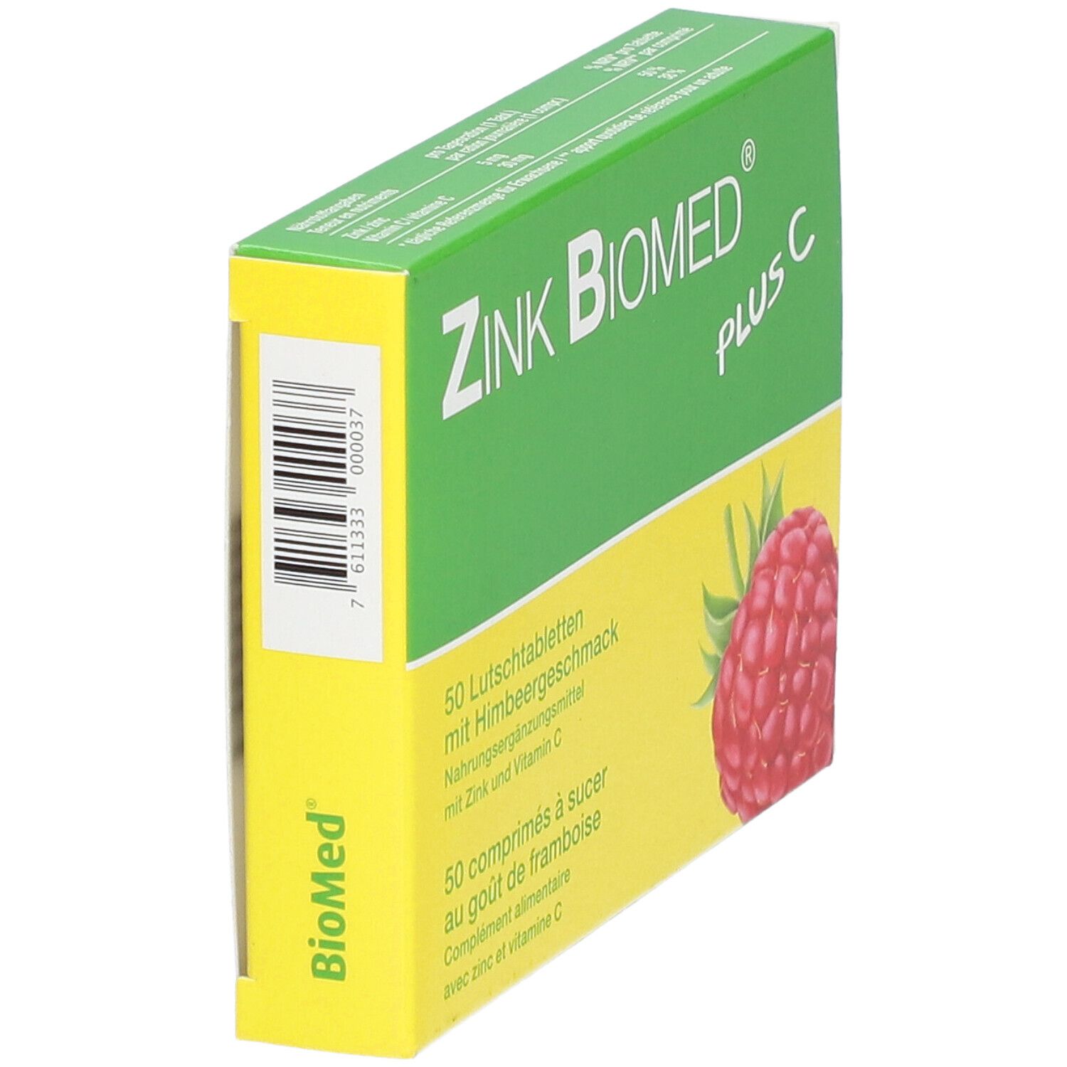 Das Gesunde Plus Kieselerde Calcium Zink C Lutschtabletten ZINK BIOMED PLUS C Lutschtabletten 50 St - Redcare Apotheke