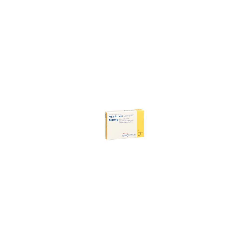MOXIFLOXACIN Spirig HC Filmtabl 400 mg 10 Stk