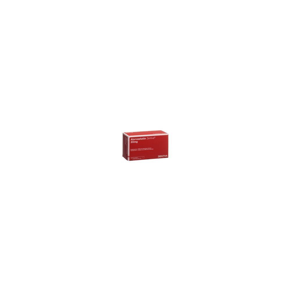 ATORVASTATIN Zentiva Filmtabl 20 mg 100 Stk