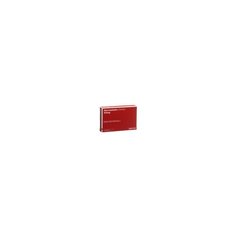 ATORVASTATIN Zentiva Filmtabl 40 mg 30 Stk