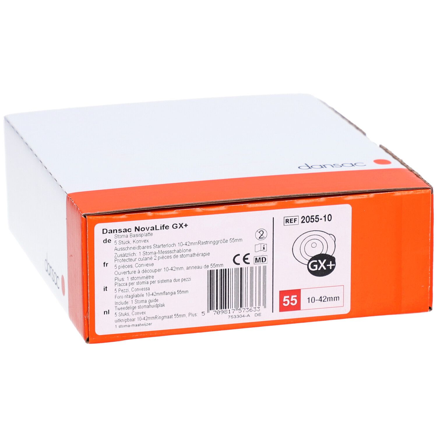 DANSAC NL2 Basisplatte GX+Conv