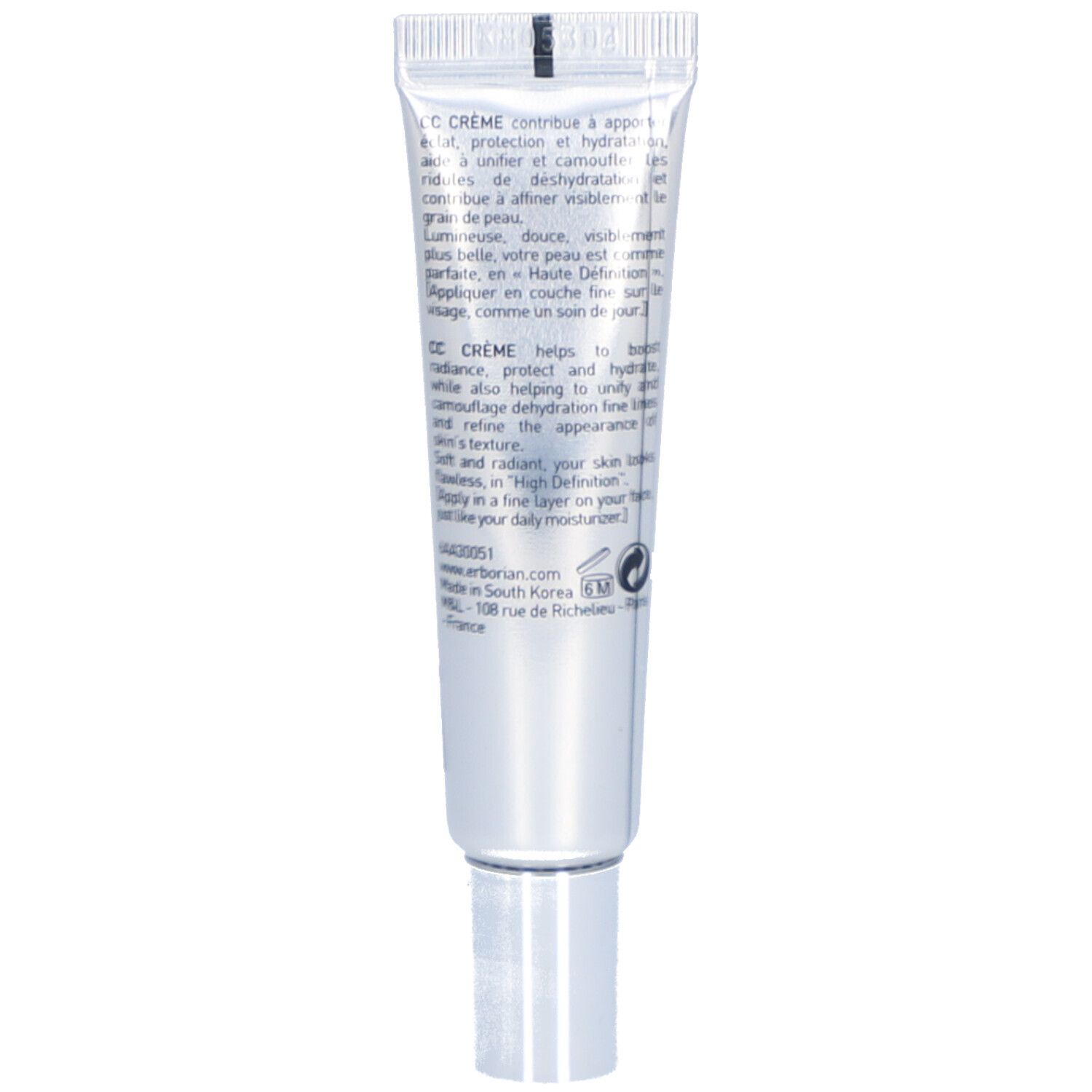 erborian CC Creme mit Centella Asiatica Gold