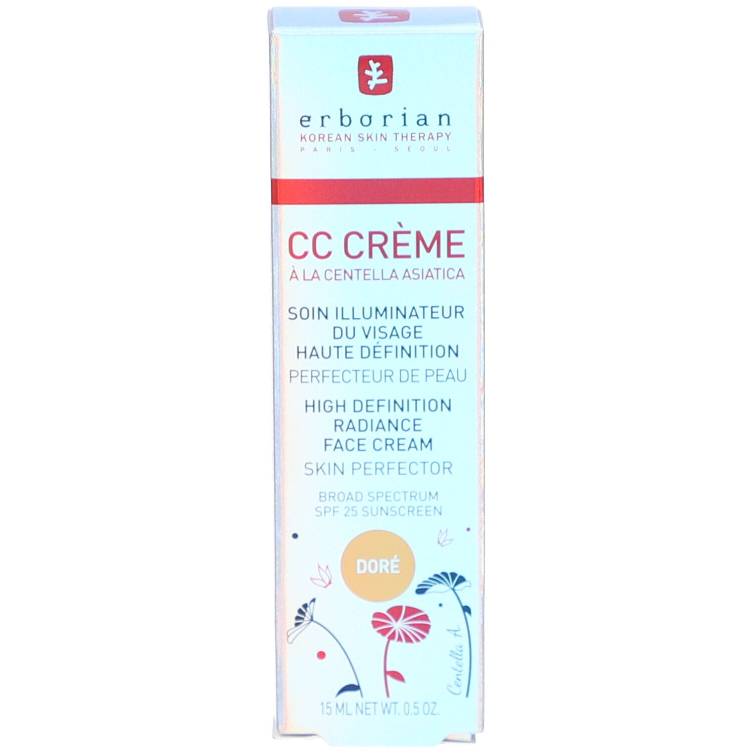erborian CC Creme mit Centella Asiatica Gold