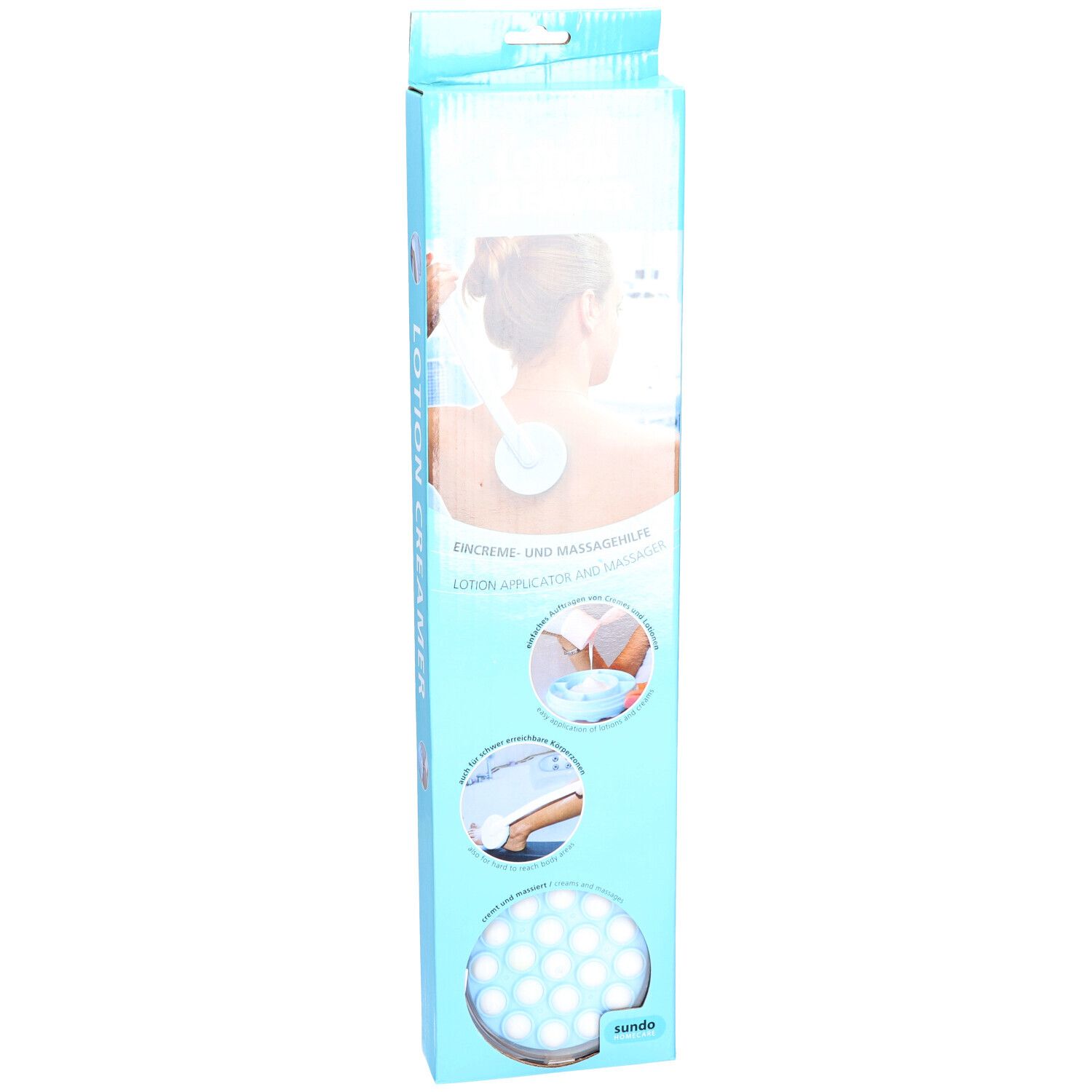 SUNDO Lotion-Creamer 44cm lang weiss/blau
