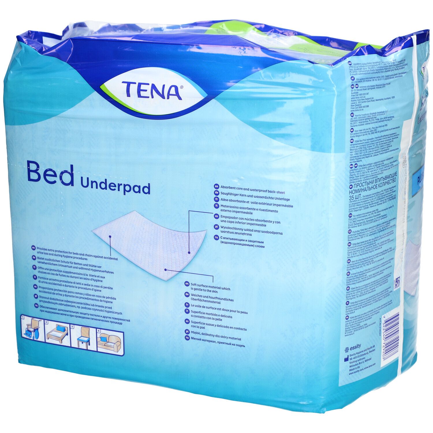 TENA Bed Plus Bettschutzeinlage 60x75cm