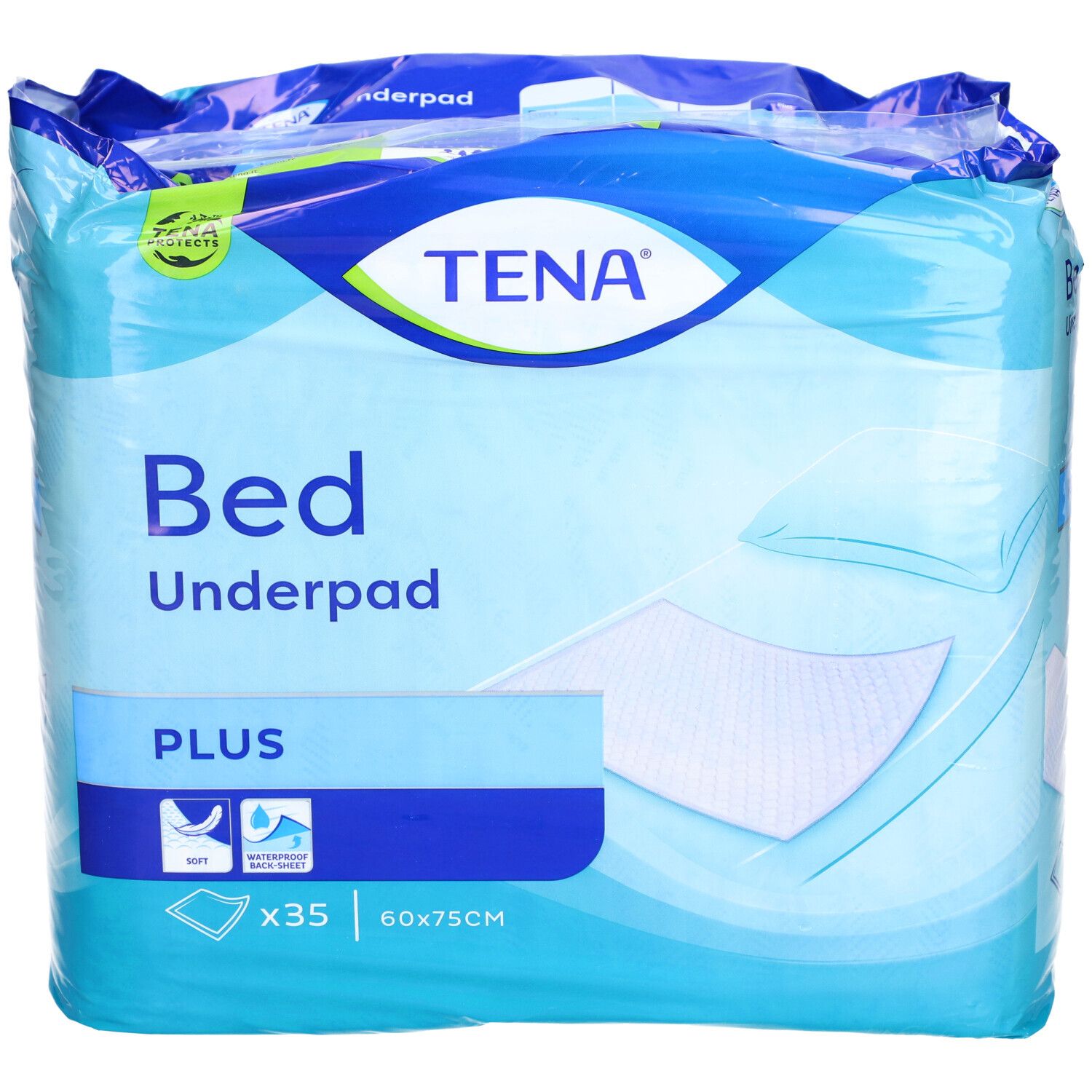 TENA Bed Plus Bettschutzeinlage 60x75cm