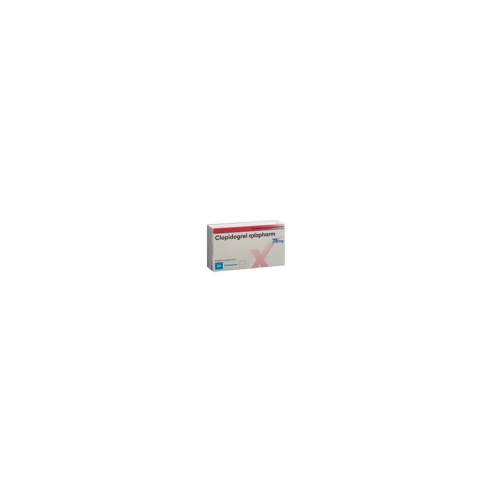 CLOPIDOGREL axapharm Filmtabl 75 mg 84 Stk