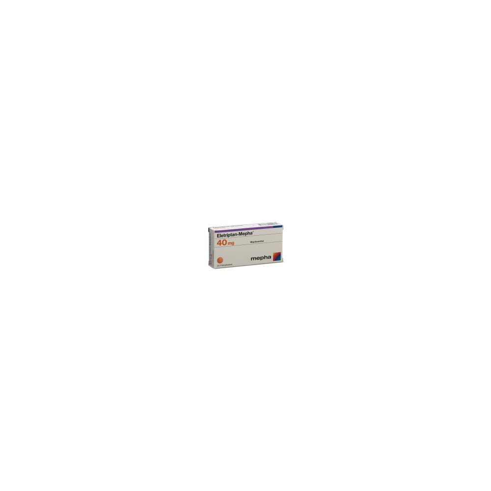 ELETRIPTAN Mepha Filmtabl 40 mg 20 Stk