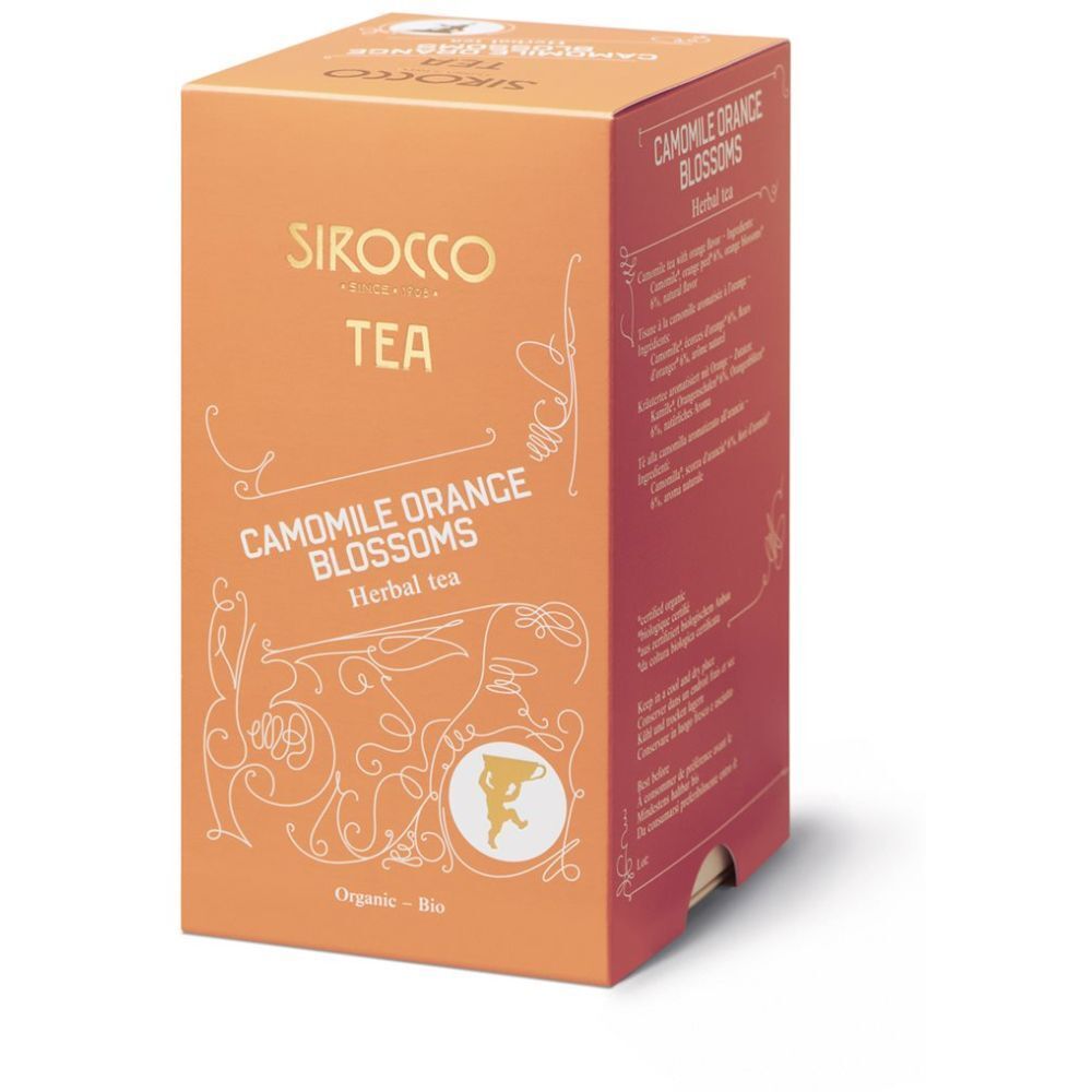 SIROCCO Sachets de thé Fleurs d'oranger camomille