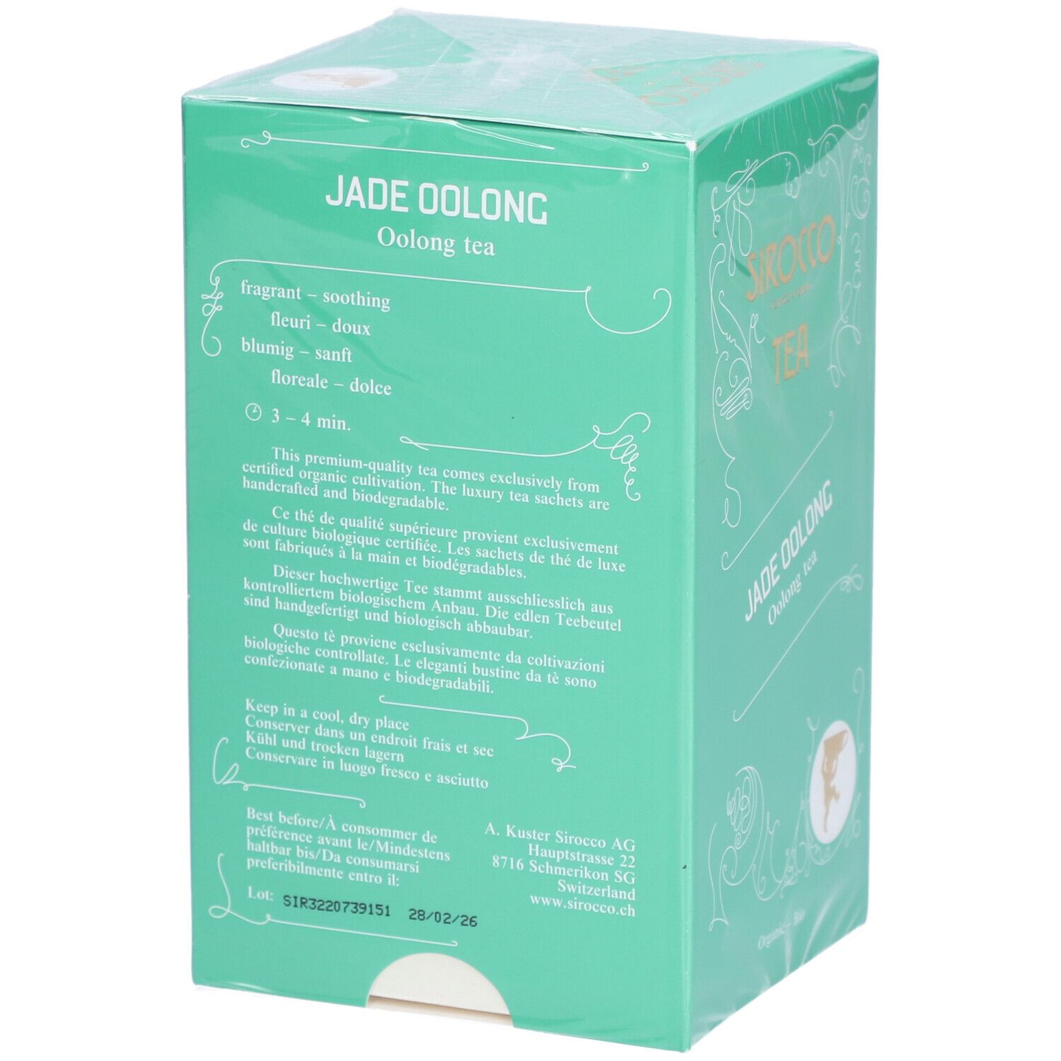 Sirocco Jade oolong