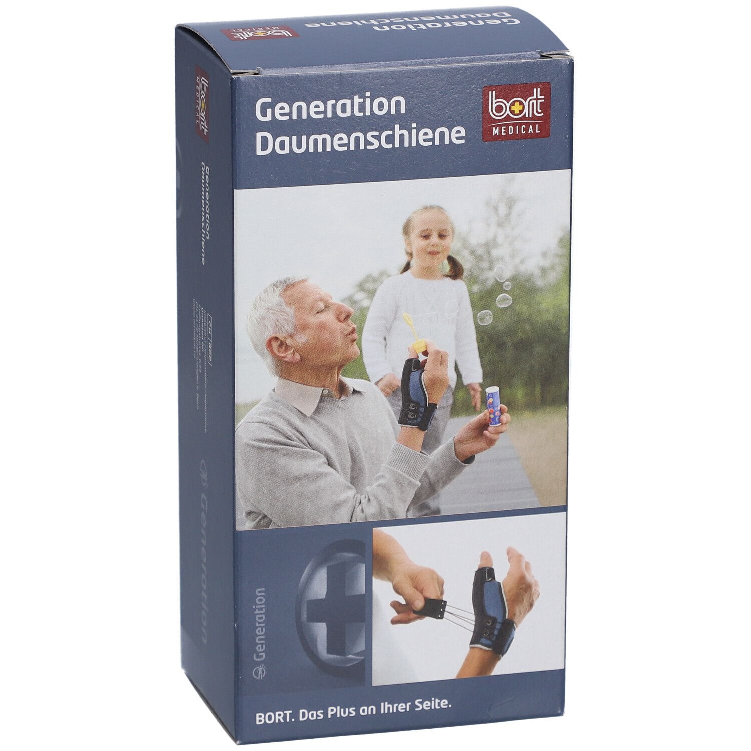 BORT Generation Daumenschiene rechts Gr. M blau