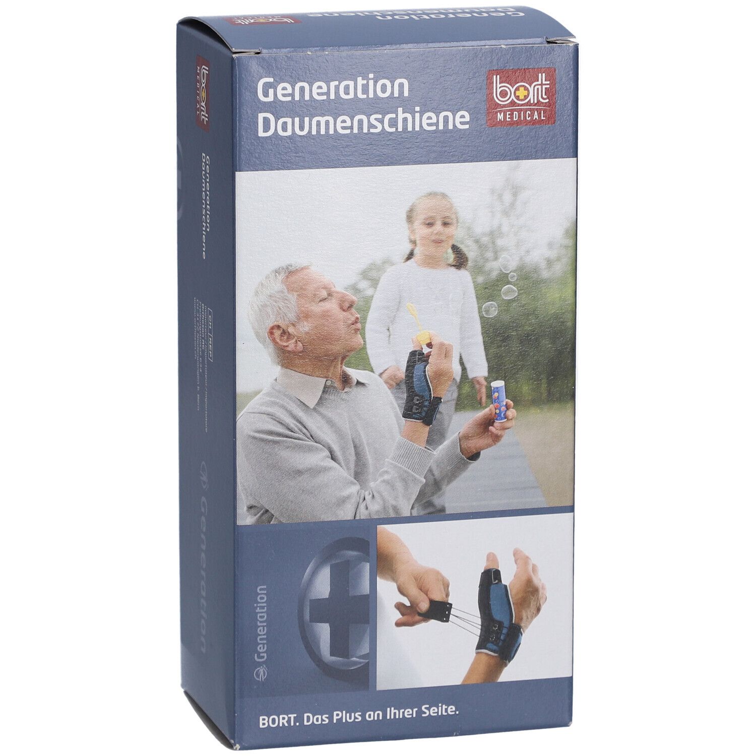 BORT Generation Daumenschiene links Gr. S blau