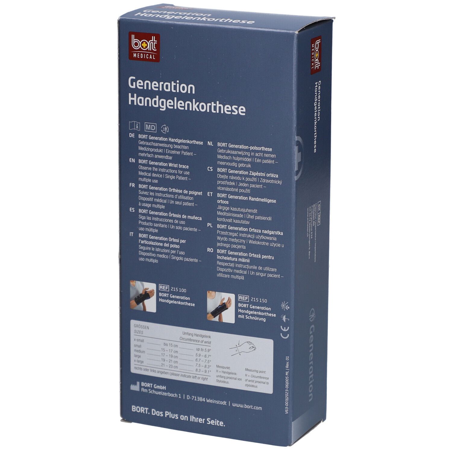 BORT Generation Handgelenkbandage rechts