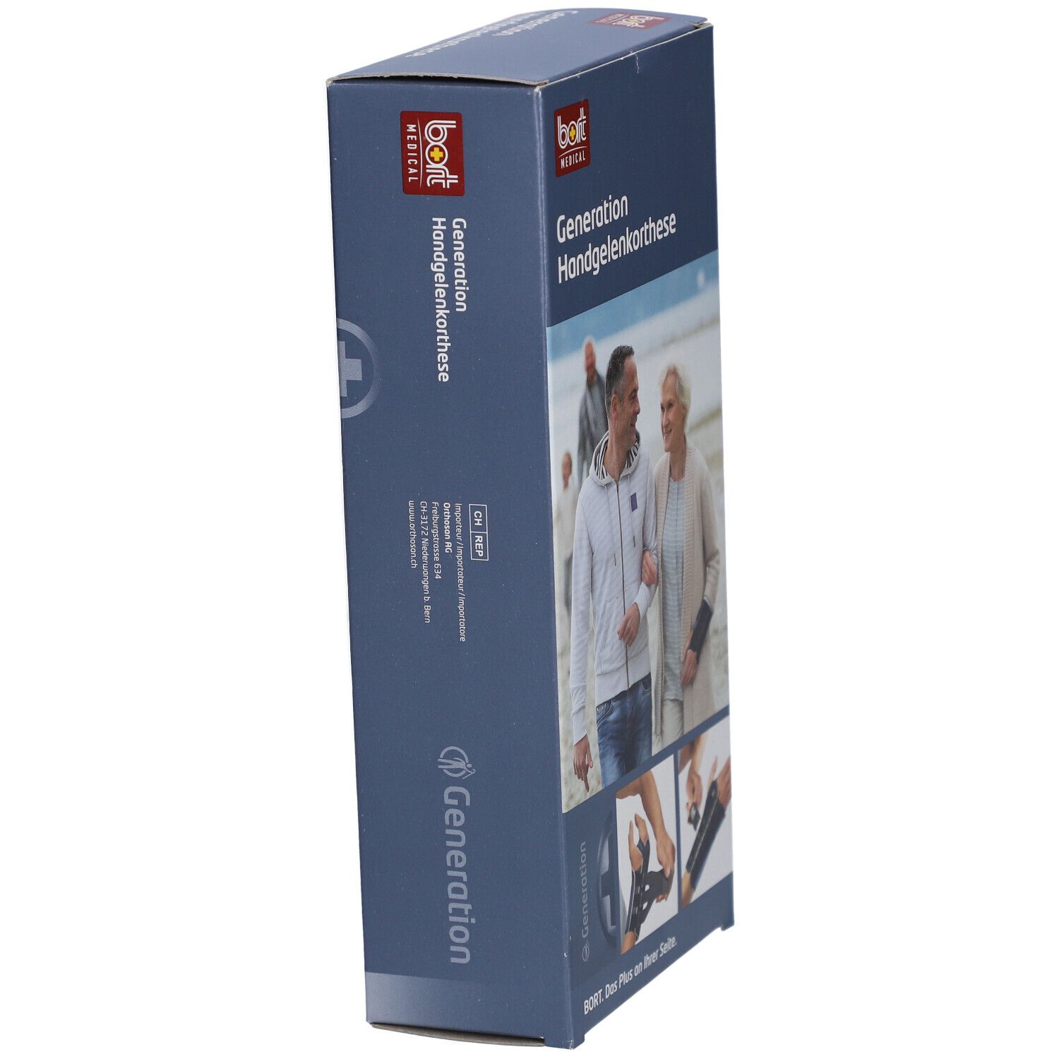 BORT Generation Handgelenkorthese links Gr. M blau
