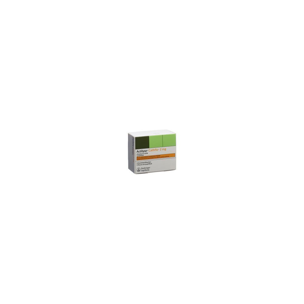 ACTILYSE Cathflo Trockensub 2 mg Durchstf 5 Stk