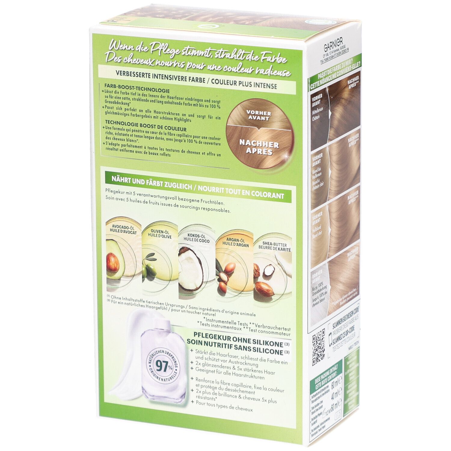 GARNIER NUTRISSE Crème Nährende permanente Coloration 70 Mittelblond