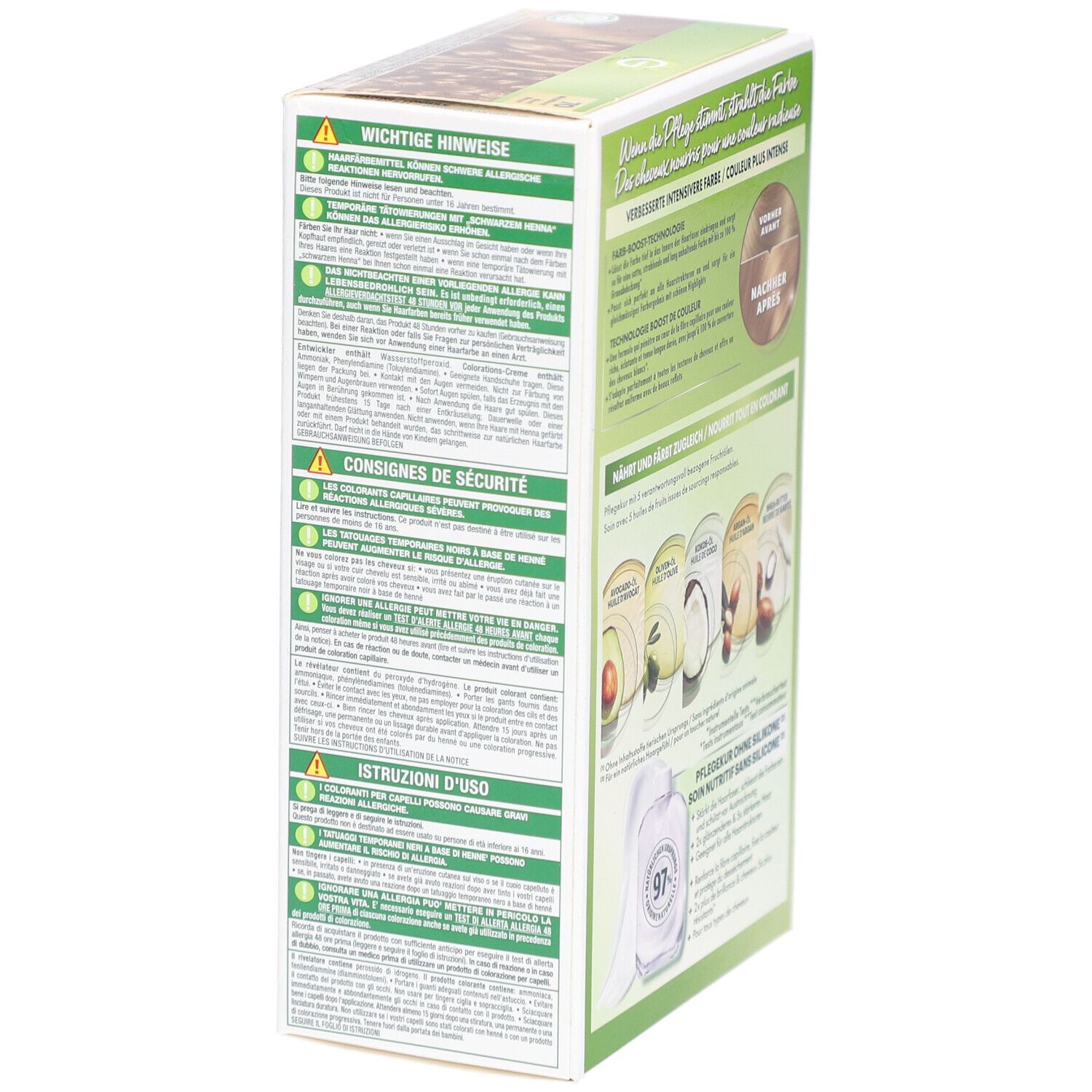 GARNIER NUTRISSE Crème Nährende permanente Coloration 70 Mittelblond