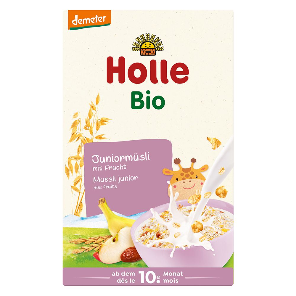 HOLLE Muesli junior bio Multicéréales aux fruits