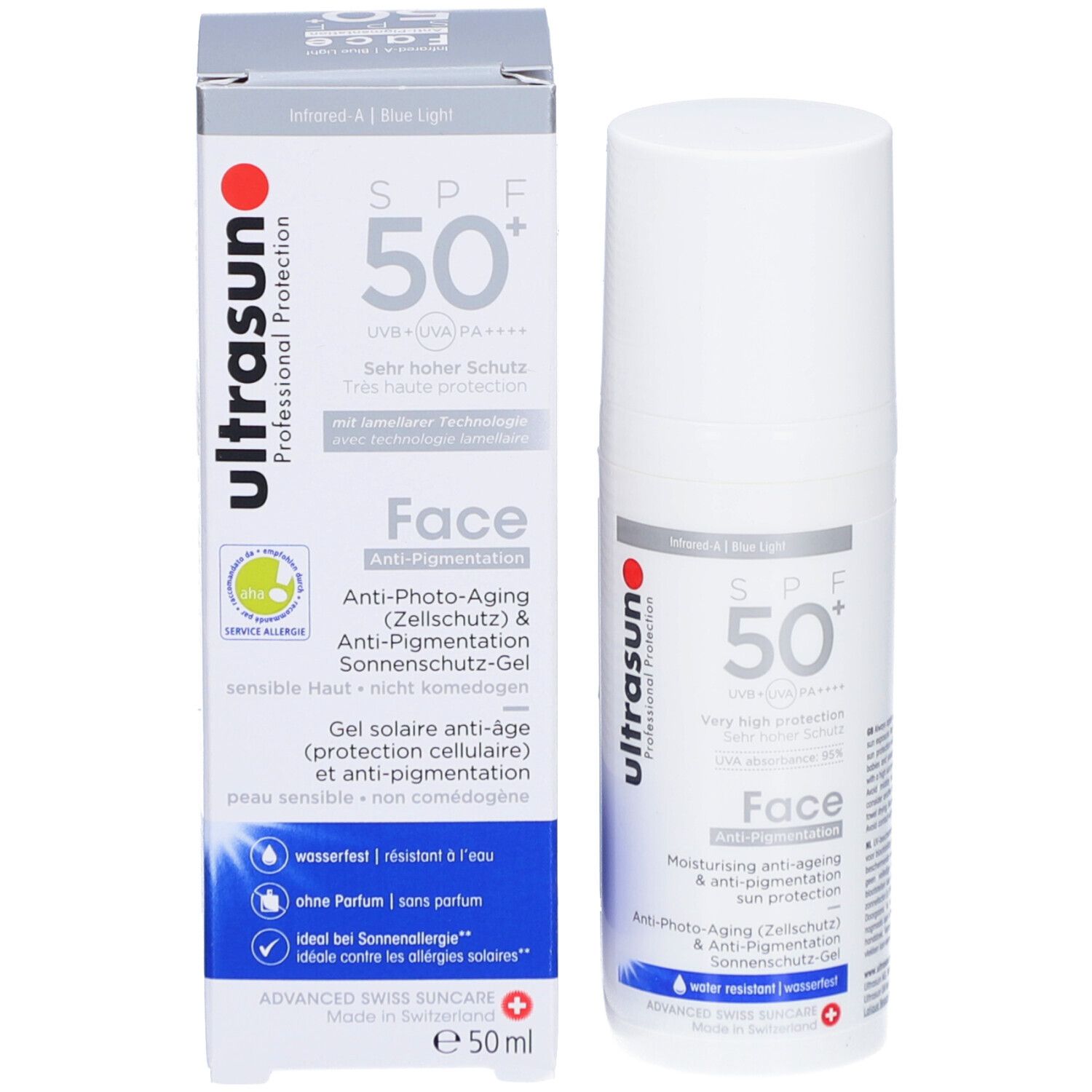 Ultrasun Face SPF50+ Wasserfest