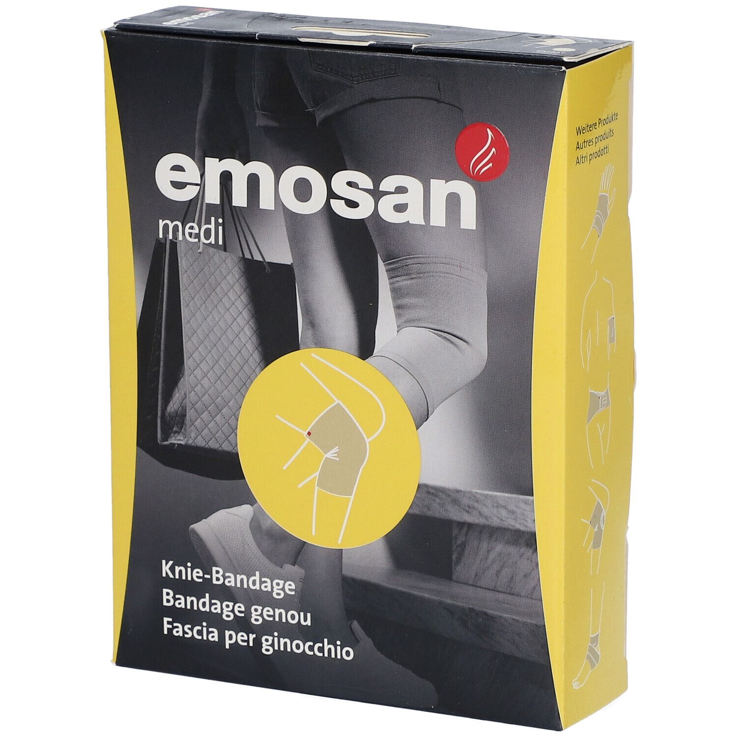 EMOSAN Medi Kniebandage Größe M 36 38 cm 1 St Redcare Apotheke