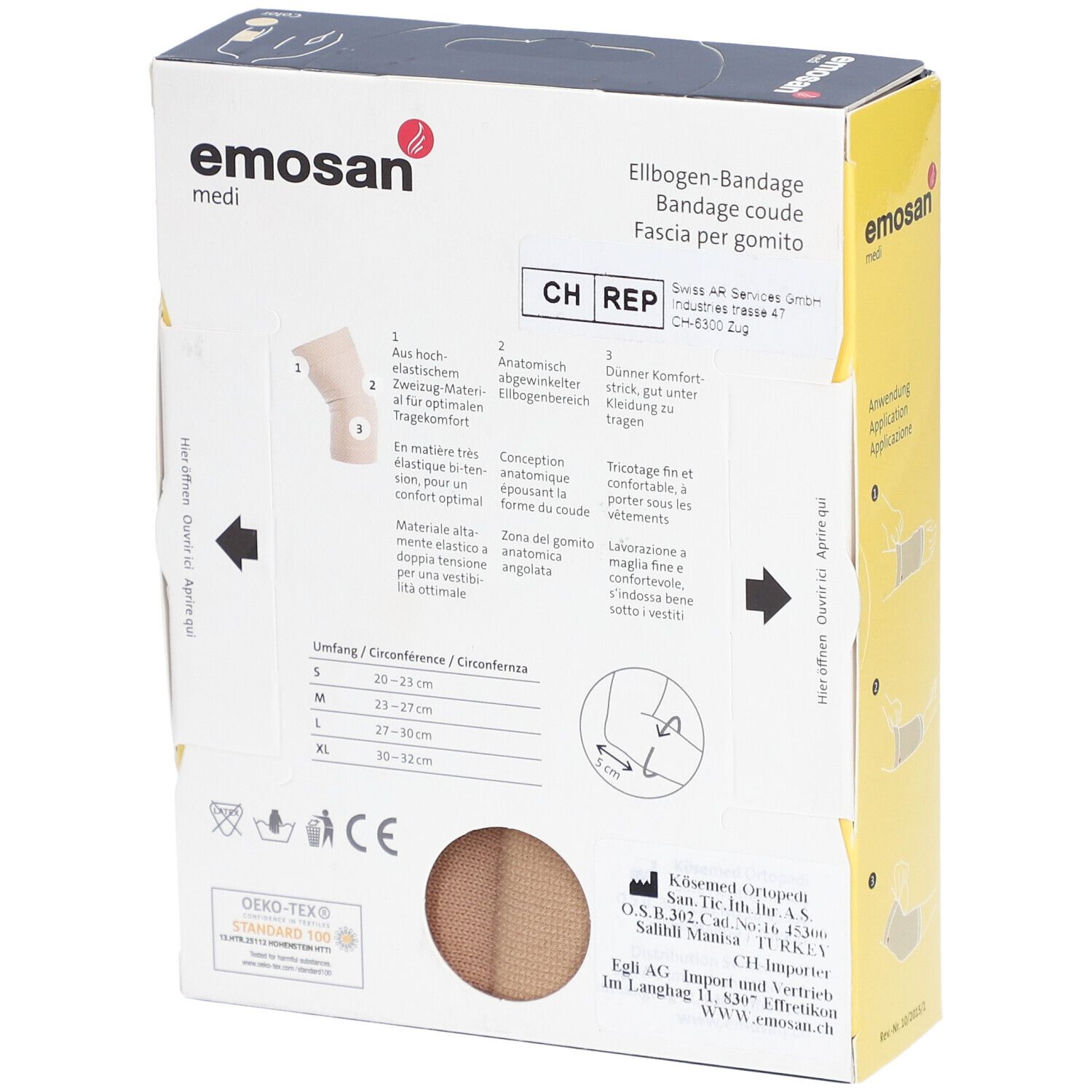 EMOSAN medi Ellbogen-Bandage L