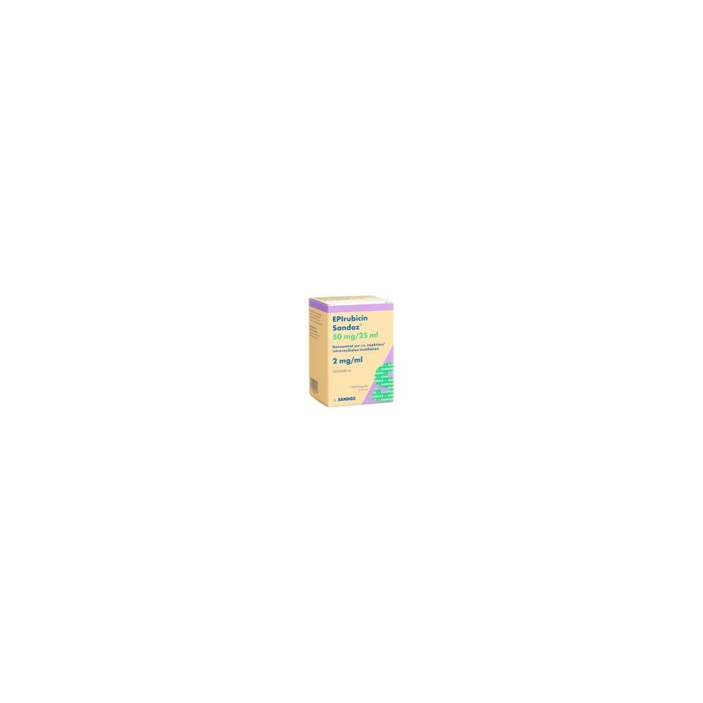 EPIRUBICIN Sandoz 50 mg/25ml Durchstf 25 ml