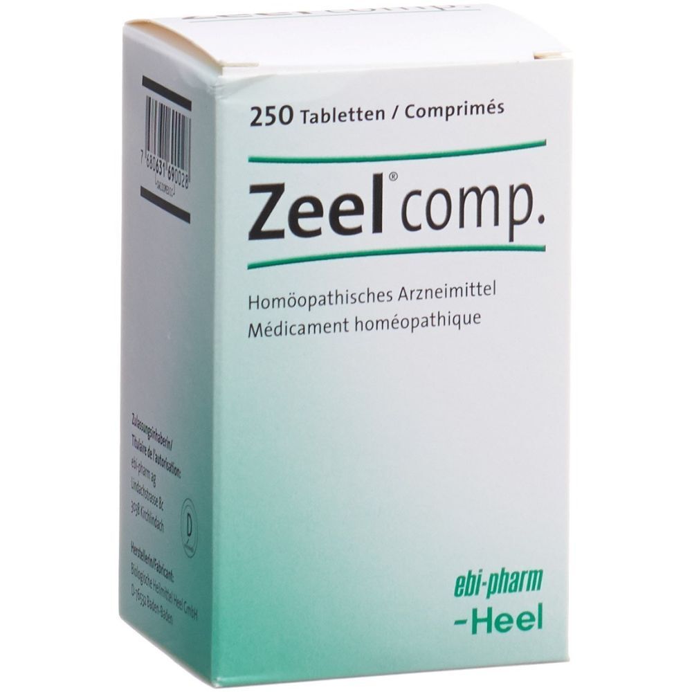 ZEEL COMP Heel Tabl Ds 250 Stk