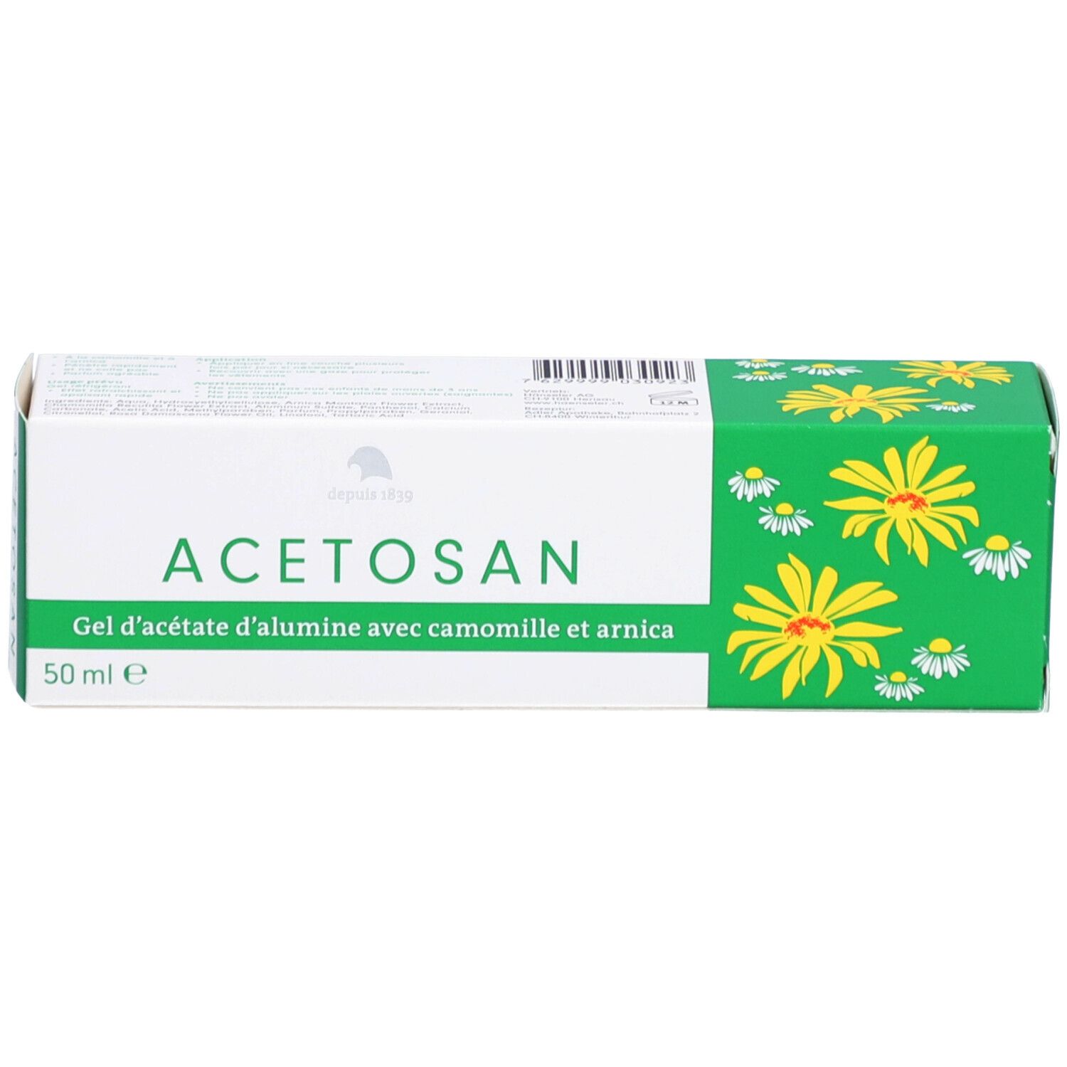 Acetosan Apothekers Original - Essigsaures Tonerdegel mit Kamille und Arnika