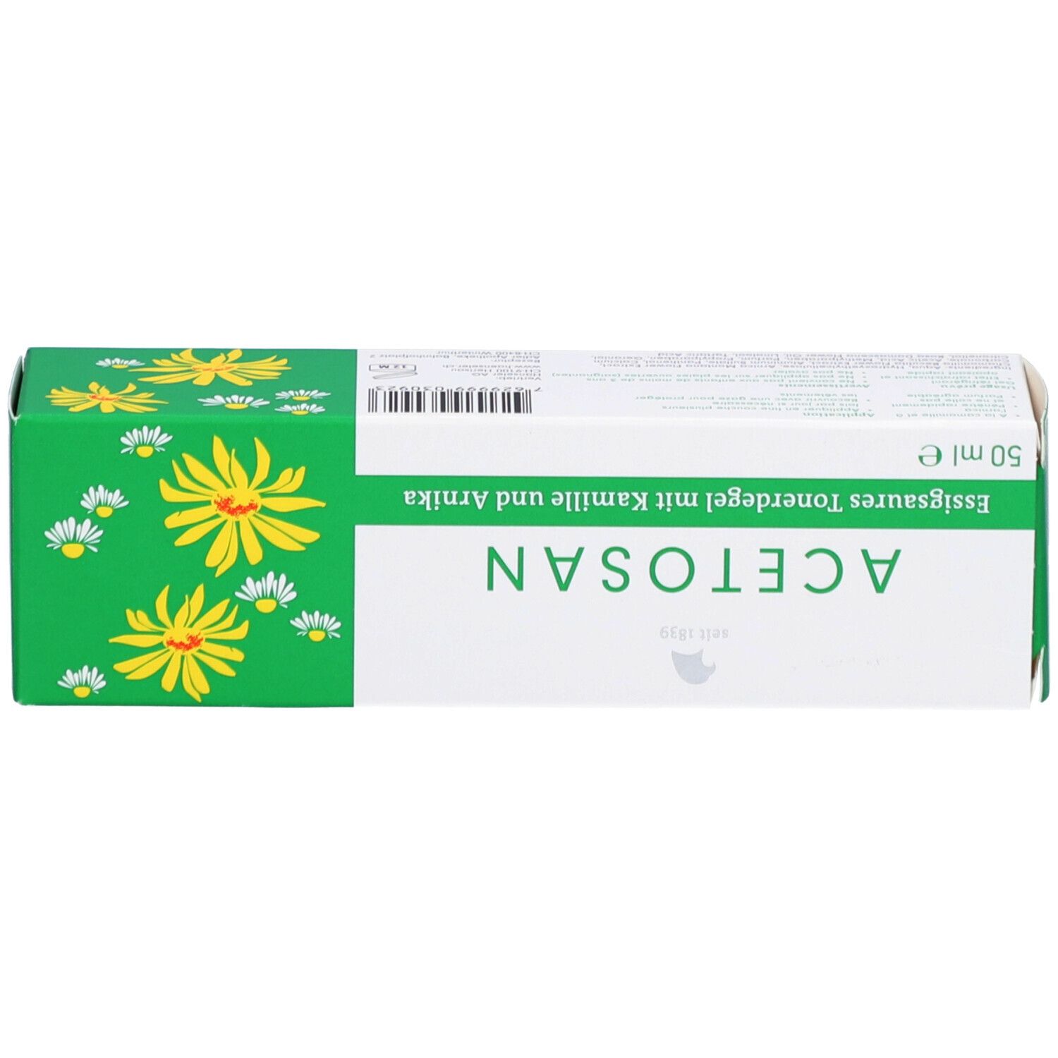 Acetosan Apothekers Original - Essigsaures Tonerdegel mit Kamille und Arnika