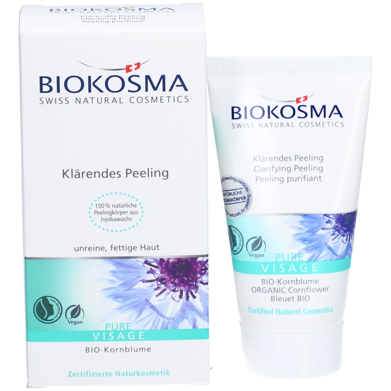BIOKOSMA PURE Visage Soft Peeling 50 ml