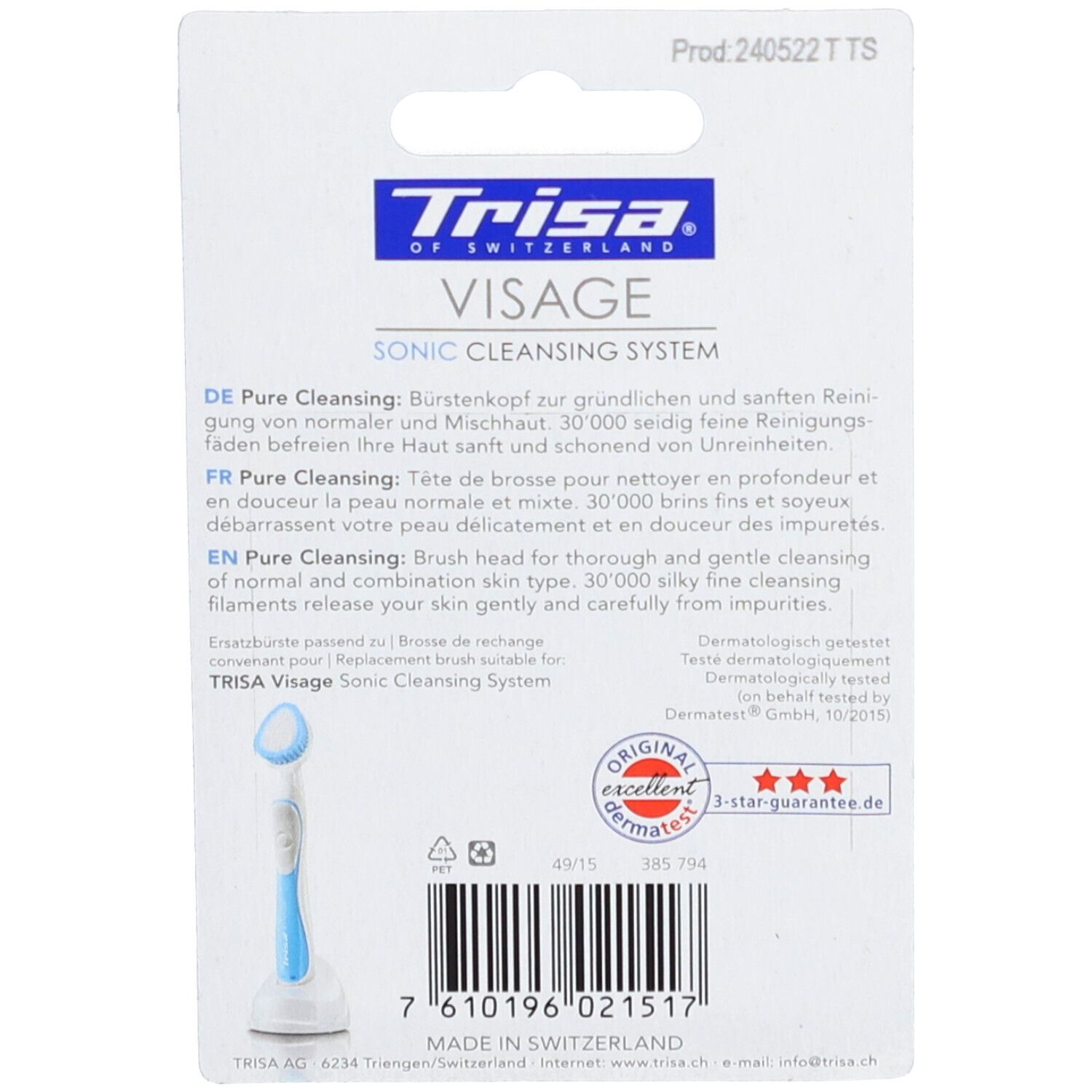 TRISA Visage Pure Cleansing Refill