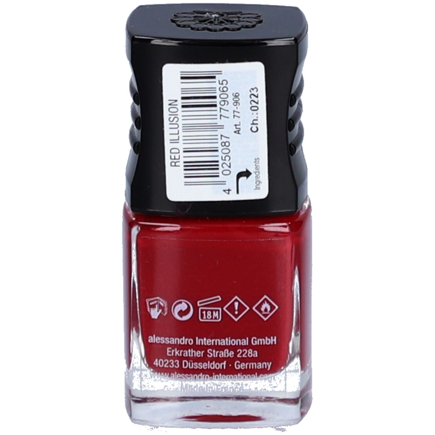 ALESSAN Nagellack ohne Verp 906 Red Illusion