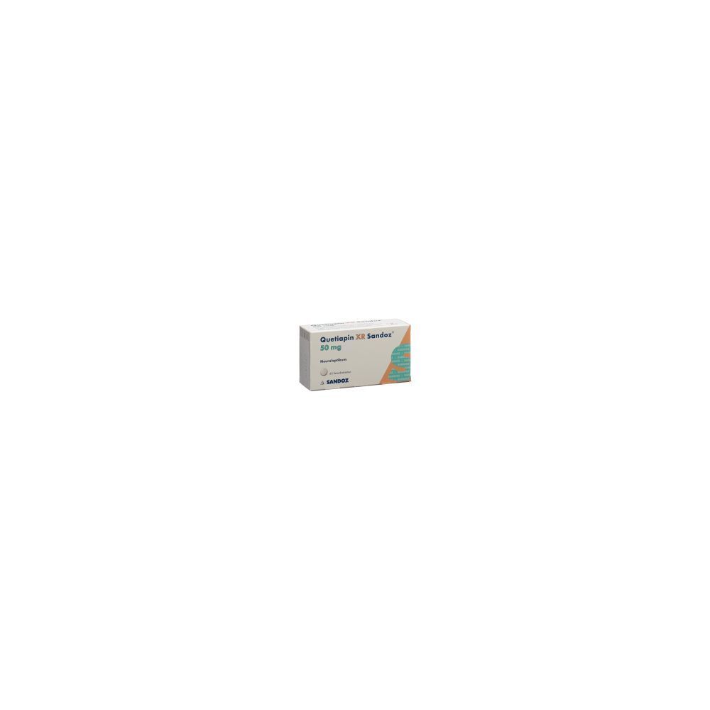 QUETIAPIN XR Sandoz Ret Tabl 50 mg 60 Stk